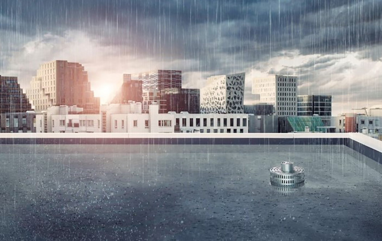 Regnvandshåndtering på tag